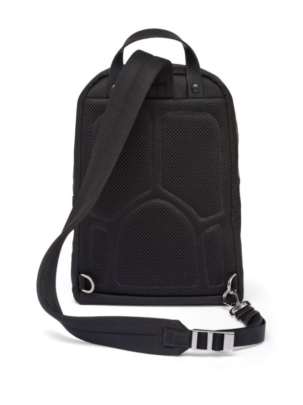 Prada enamel triangle-logo backpack - Image 4