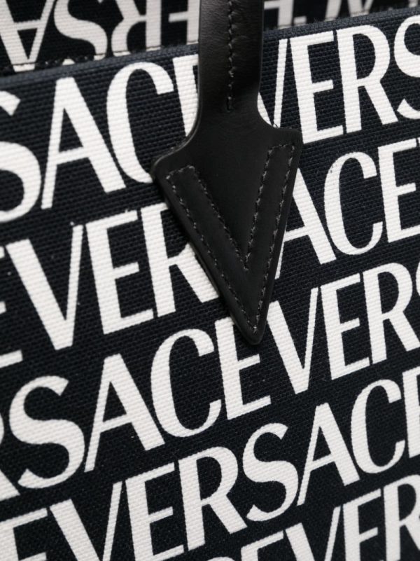 Versace logo-print tote bag - Image 4