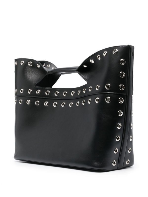 Alexander McQueen The Bow eyelet tote bag - Image 4