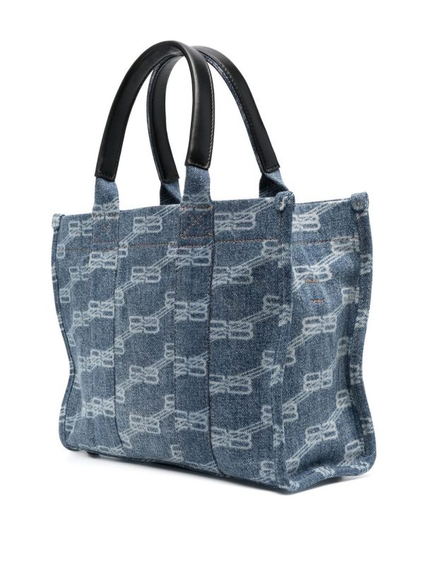 Balenciaga Hardware BB Monogram-print tote bag - Image 4