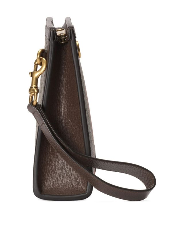 Gucci Ophidia GG-canvas clutch bag - Image 4