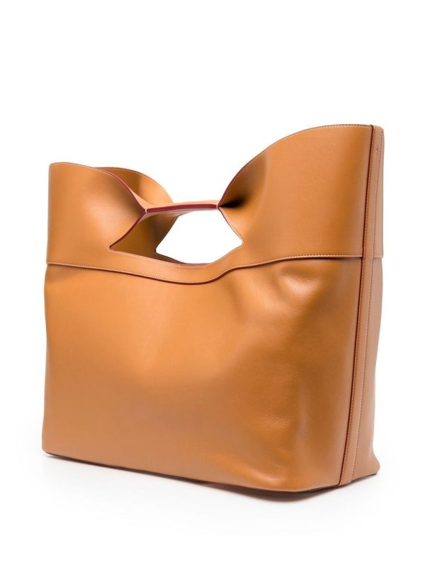 Alexander McQueen The Bow leather tote bag - Image 4
