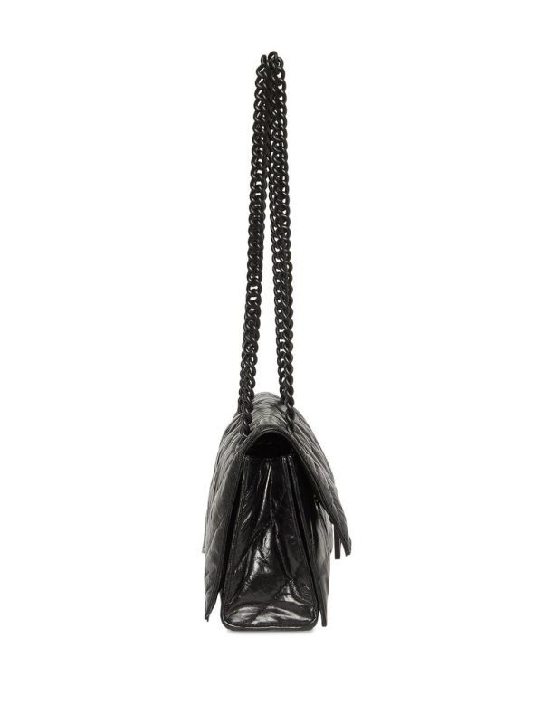 Balenciaga small Crush chain-strap shoulder bag - Image 4