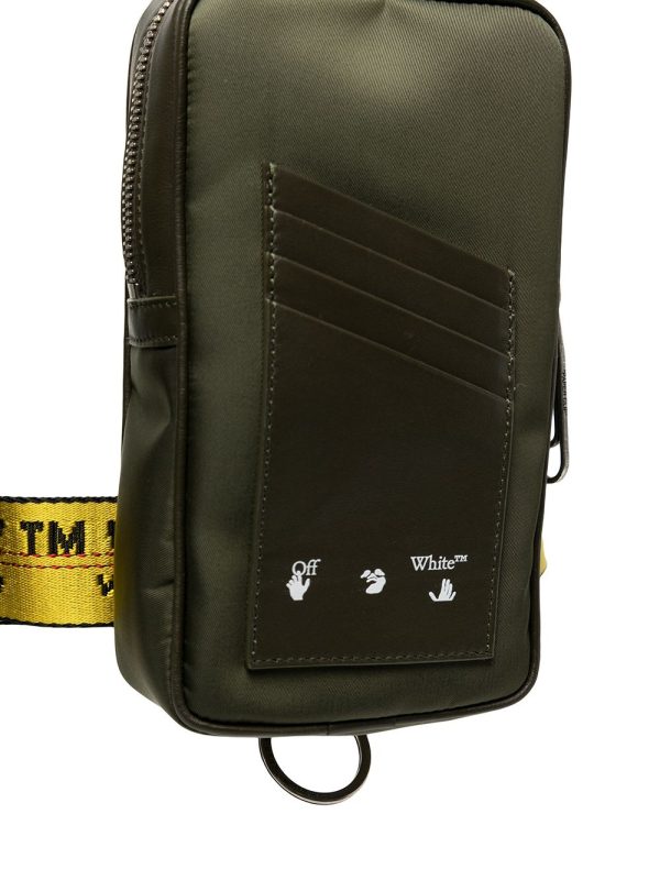 Off-White double-pouch Industrial-strap bag - Image 4