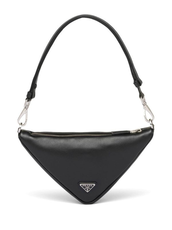 Prada Triangle leather mini bag - Image 4