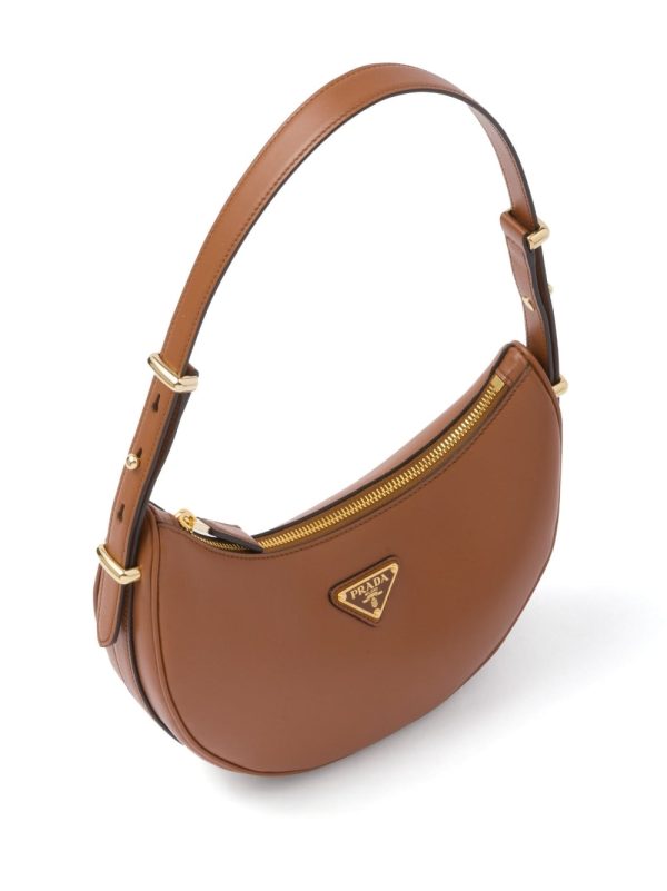 Prada Arqué leather shoulder bag - Image 4