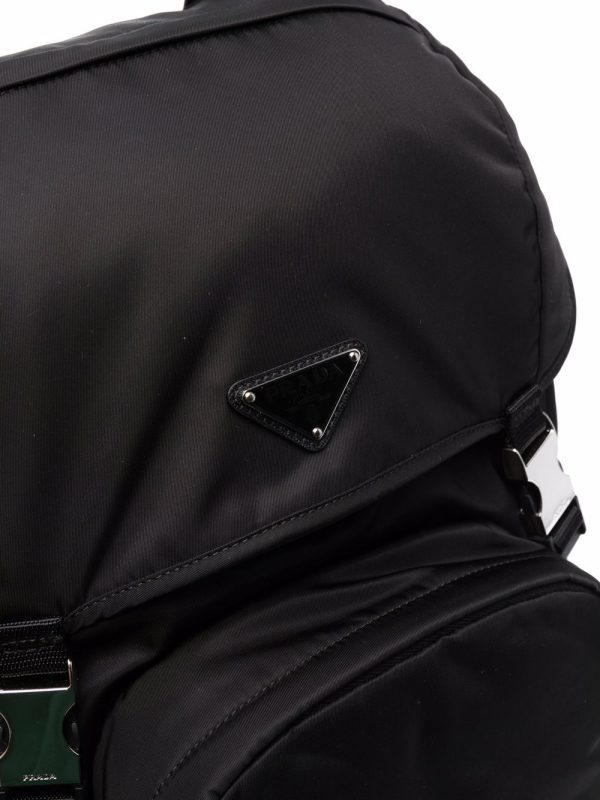 Prada triangle plaque backpack - Image 4