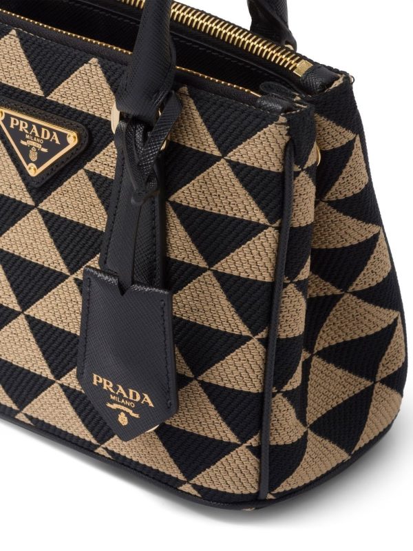 Prada Symbole embroidered mini bag - Image 4