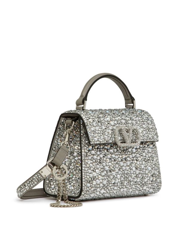 Valentino Garavani VSling crystal-embellished mini bag - Image 4