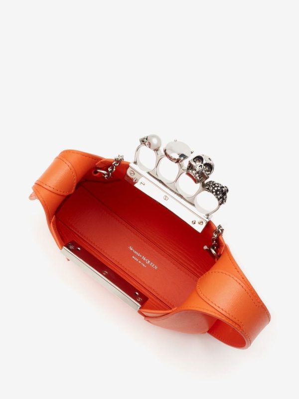 Alexander McQueen mini Jewelled Hobo leather bag - Image 4