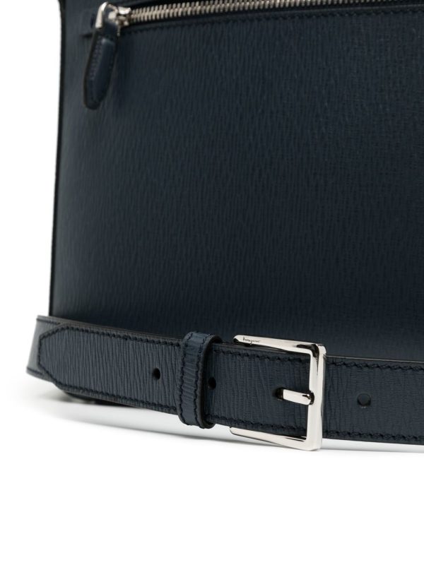 Ferragamo Gancini leather business bag - Image 4