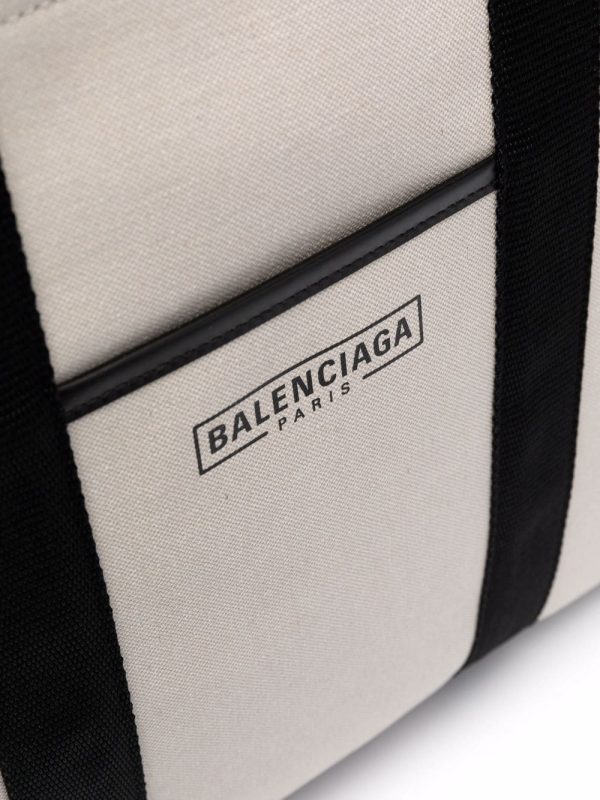Balenciaga two-tone organic cotton tote - Image 4
