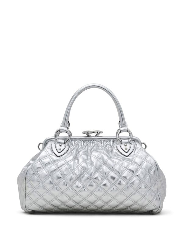Marc Jacobs Re-Edition Quilted Metallic Leather Stam bag - Image 3