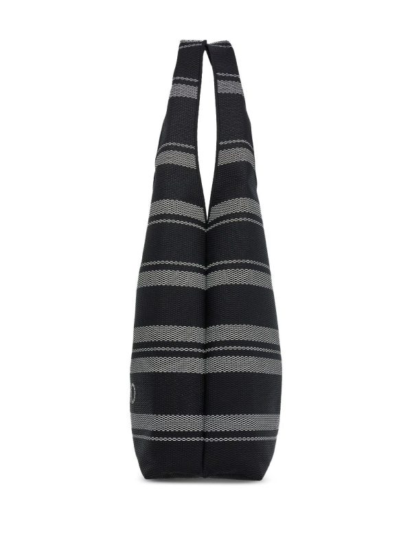 Ferragamo logo-print braided tote bag - Image 4
