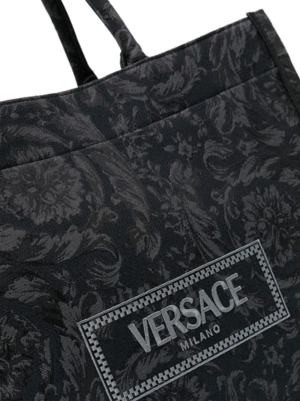 Versace large Barocco Athena tote bag - Image 4