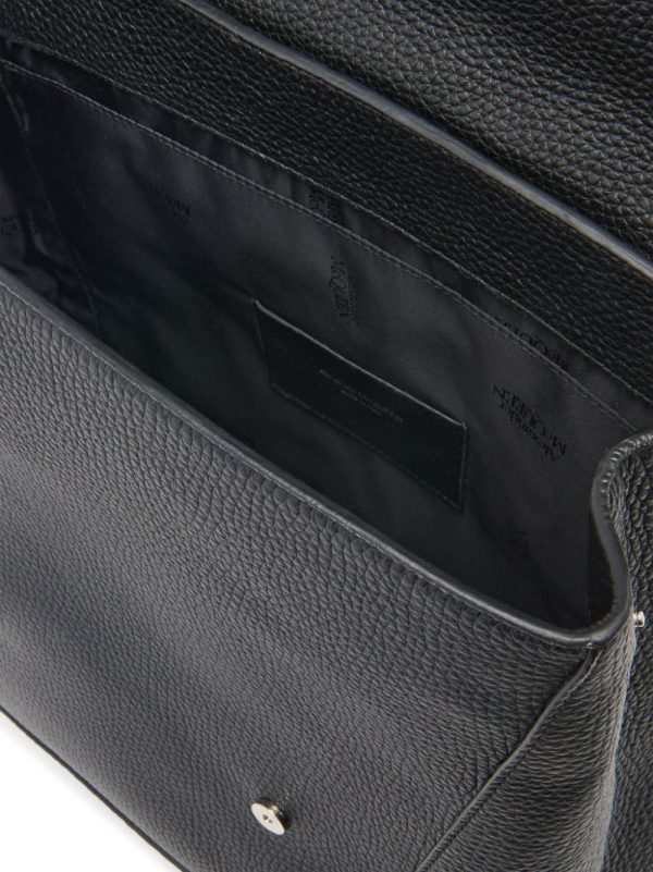 Alexander McQueen The Edge logo-lettering backpack - Image 4