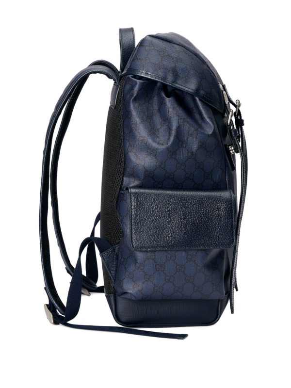 Gucci medium Ophidia GG leather backpack - Image 4