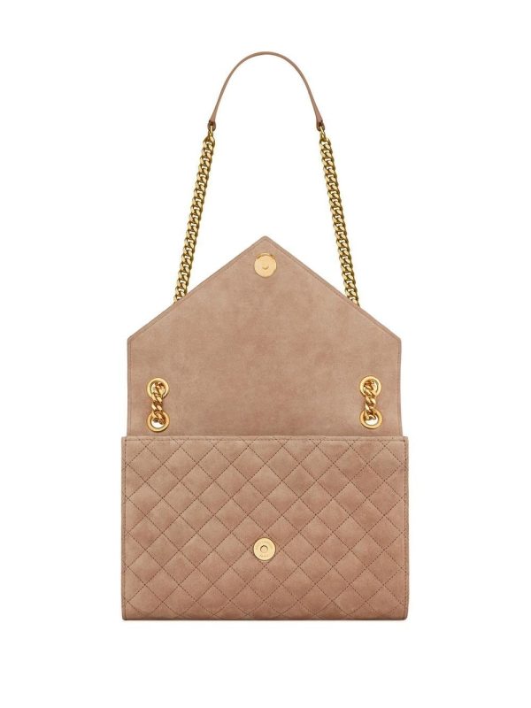 Saint Laurent quilted logo-plaque crossbody bag - Image 5