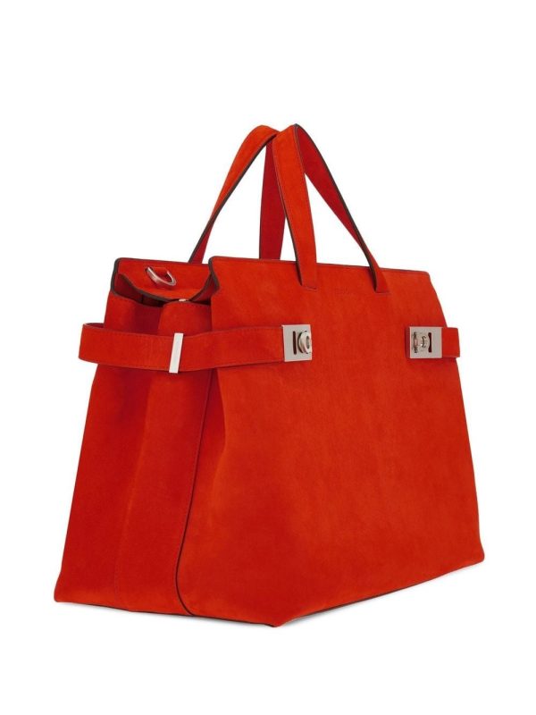 Ferragamo Gancini-fasten large tote bag - Image 4