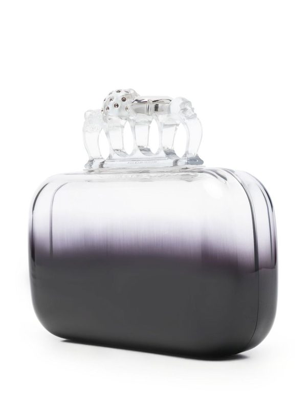 Alexander McQueen Skull Four Ring clutch bag - Image 4
