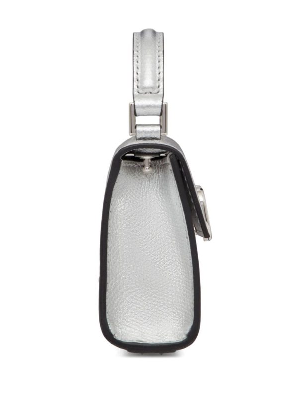 Valentino Garavani micro VSling metallic handbag - Image 3