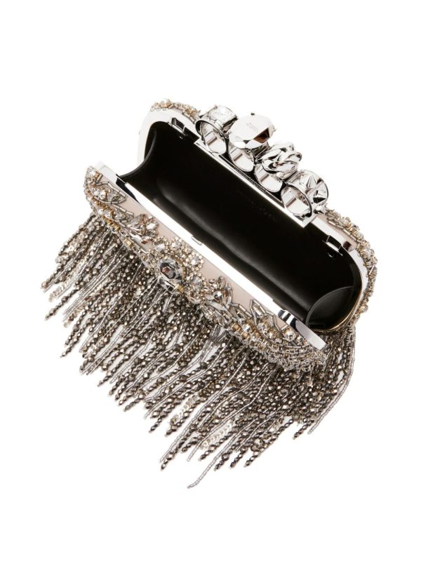Alexander McQueen Knuckle Victorian Jewel clutch - Image 4