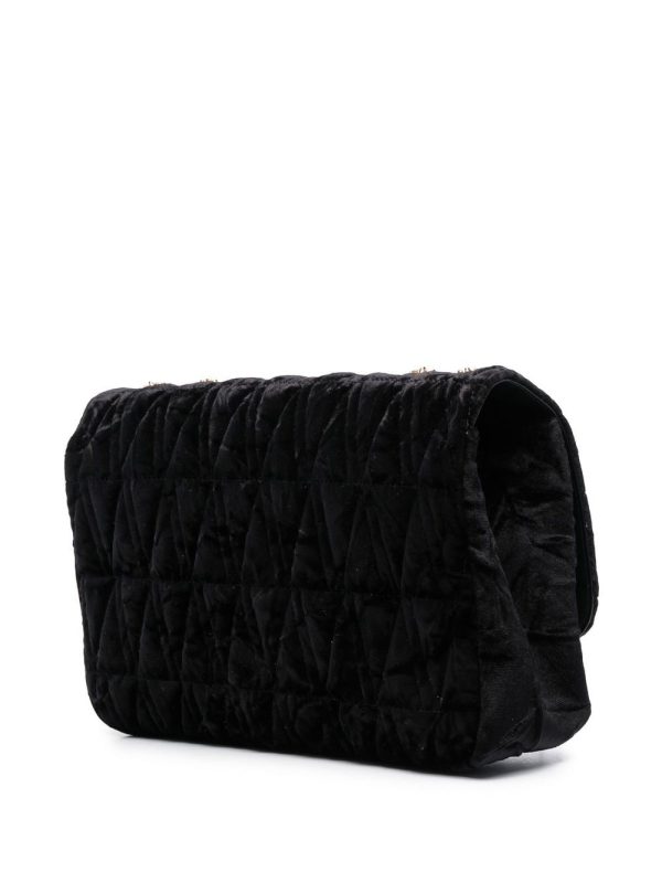 Versace Virtus velvet shoulder bag - Image 3