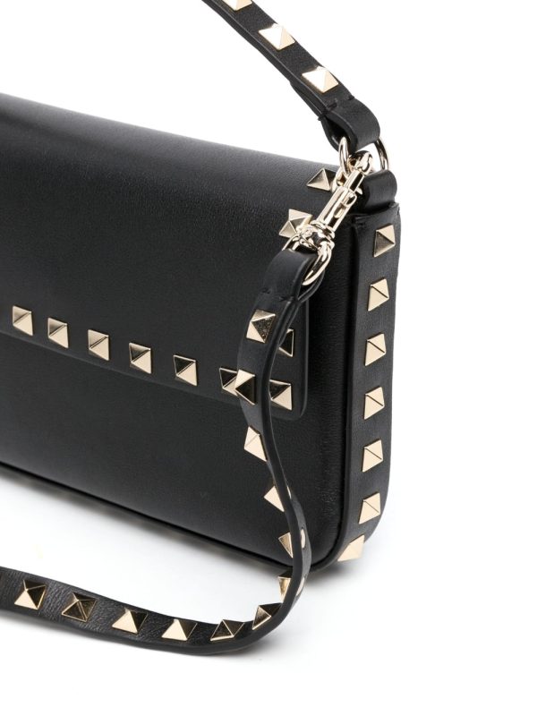 Valentino Garavani stud-detail leather shoulder bag - Image 4
