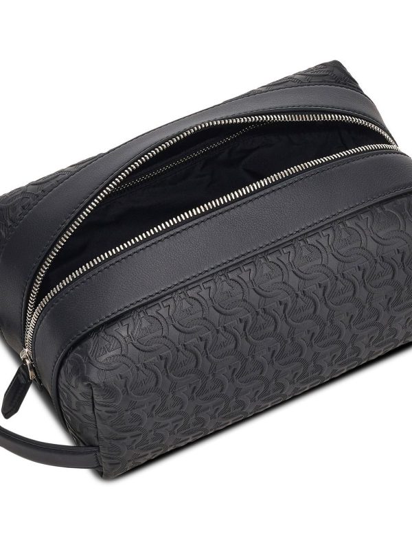 Ferragamo Gancini-pattern clutch bag - Image 4