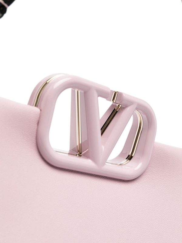Valentino Garavani VLogo Signature leather tote bag - Image 4