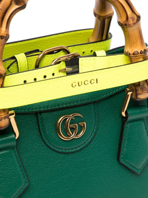 Gucci XS Diana bamboo-detail tote - Image 4