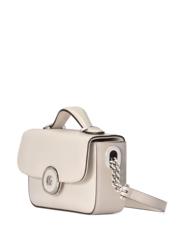 Gucci foldover-top leather shoulder bag - Image 4
