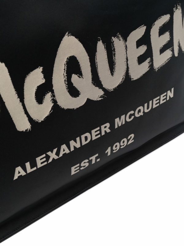 Alexander McQueen Graffiti logo tote - Image 3