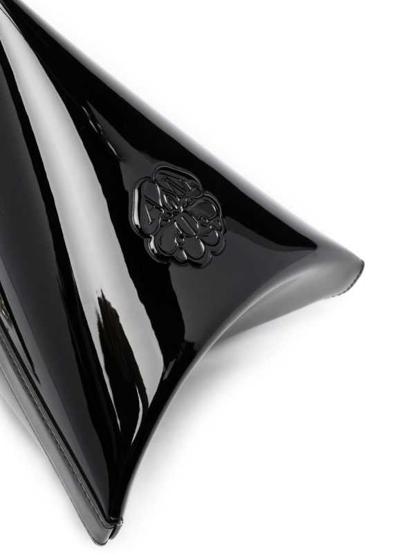 Alexander McQueen Curve leather pouch - Image 3