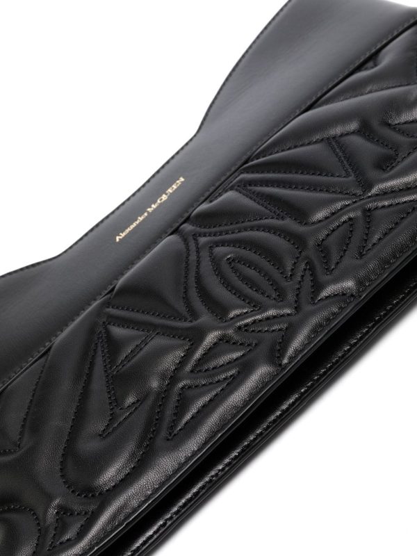 Alexander McQueen quilted leather clutch bag - Image 4