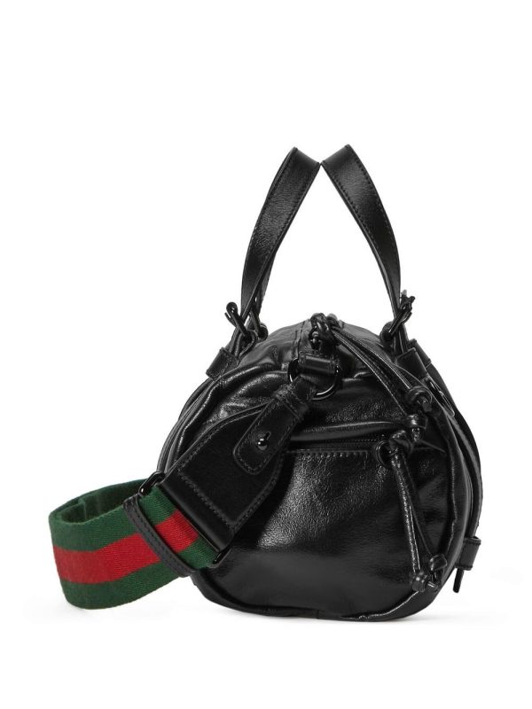 Gucci Double G leather duffle bag - Image 4
