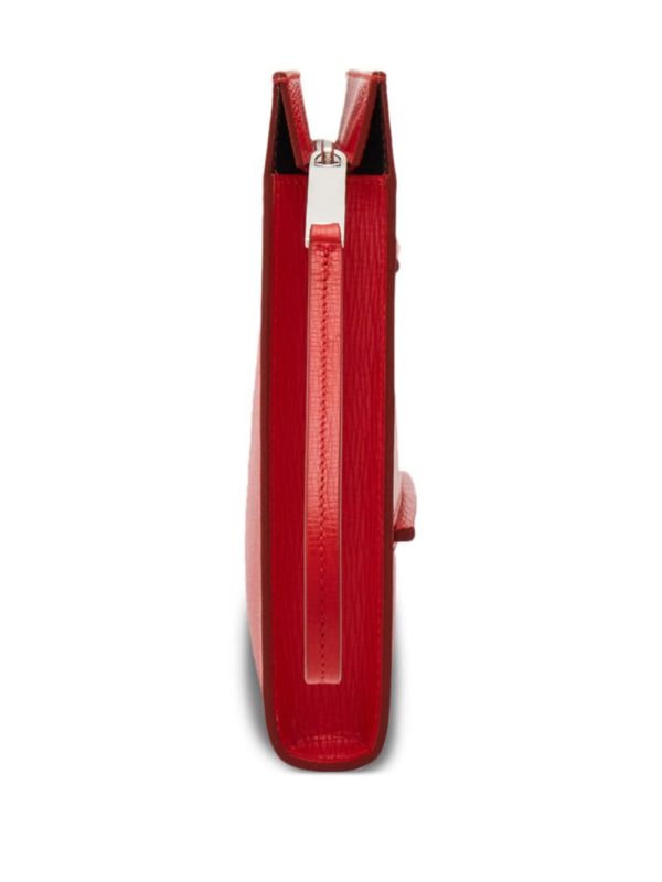 Ferragamo logo-print leather document holder - Image 4