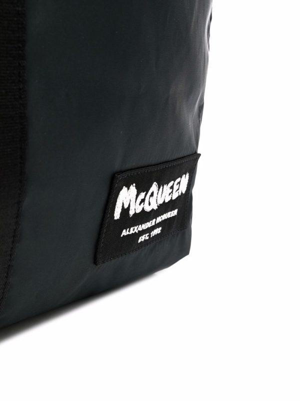 Alexander McQueen large logo patch holdall - Image 4