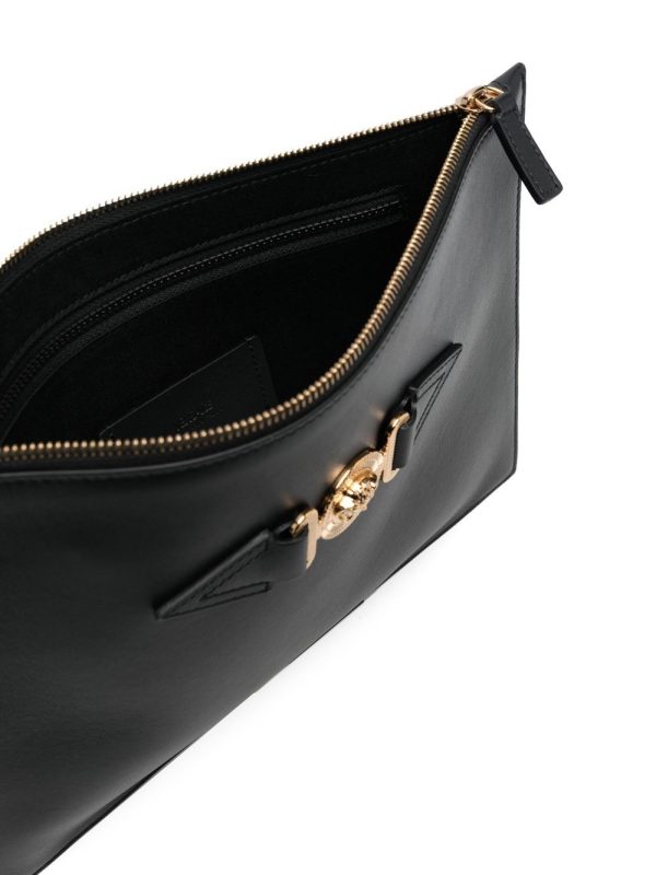 Versace Medusa-plaque detail clutch bag - Image 5