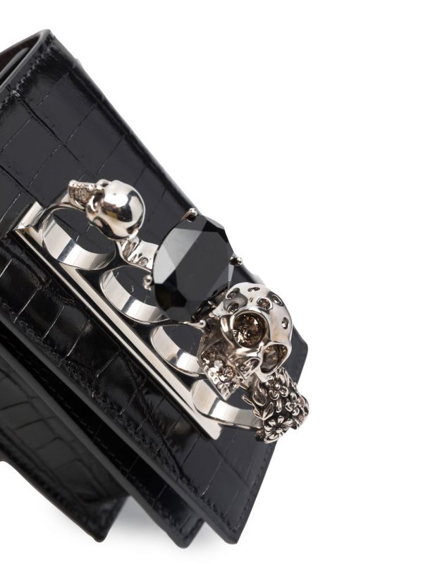 Alexander McQueen mini jewelled satchel - Image 5