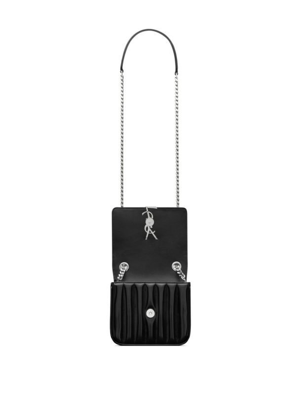 Saint Laurent small Vicky quilted shoulder bag - Image 5