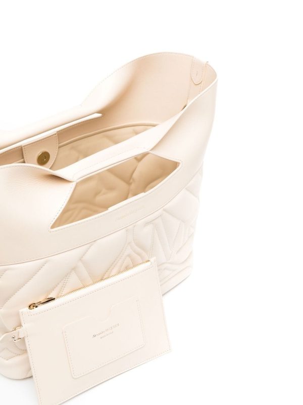 Alexander McQueen The Bow quilted tote bag - Image 5