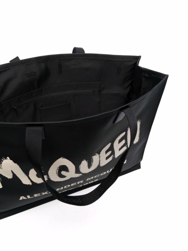Alexander McQueen Graffiti logo tote - Image 2