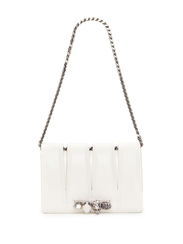Alexander McQueen Slash stud-detailing chain-link bag - Image 5