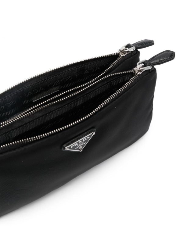 Prada Re-Nylon partitioned clutch - Image 5