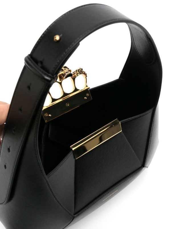 Alexander McQueen The Jewelled leather tote bag - Image 5