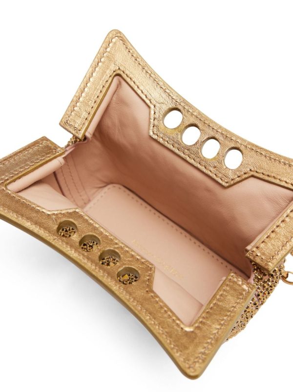 Alexander McQueen Micro Peak embellished mini bag - Image 5