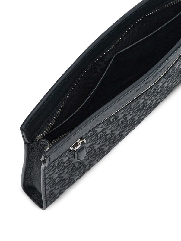 Ferragamo Gancini embossed zipped clutch - Image 5