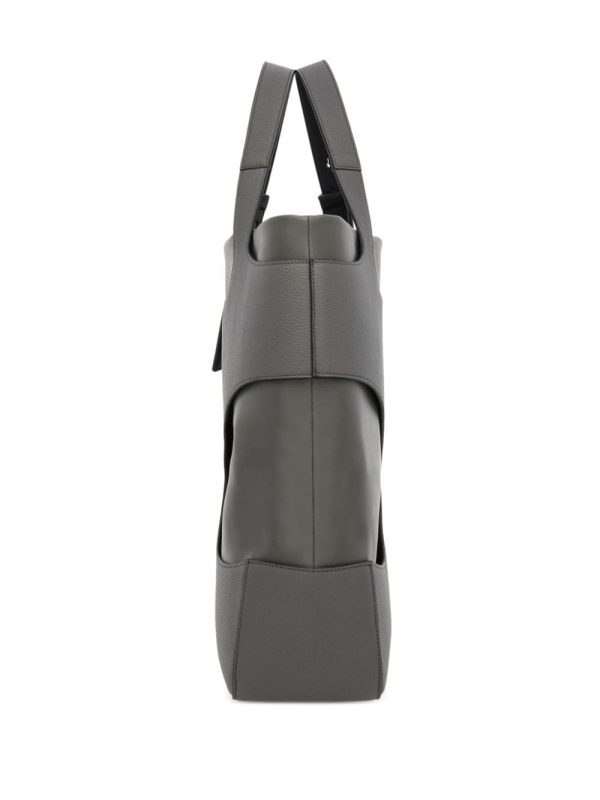 Ferragamo cut-out detail leather tote bag - Image 5