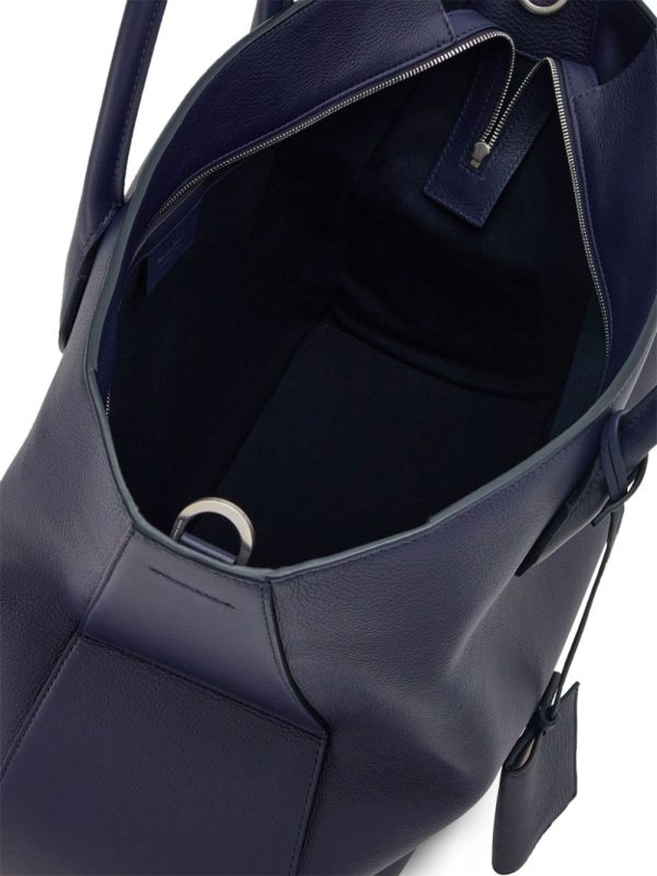 Ferragamo logo-stamp leather tote bag - Image 5